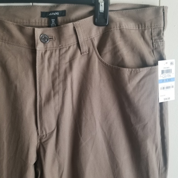 Alfani Sandy Brown Men Pant -- Available Sz 36x32 - Picture 6 of 6